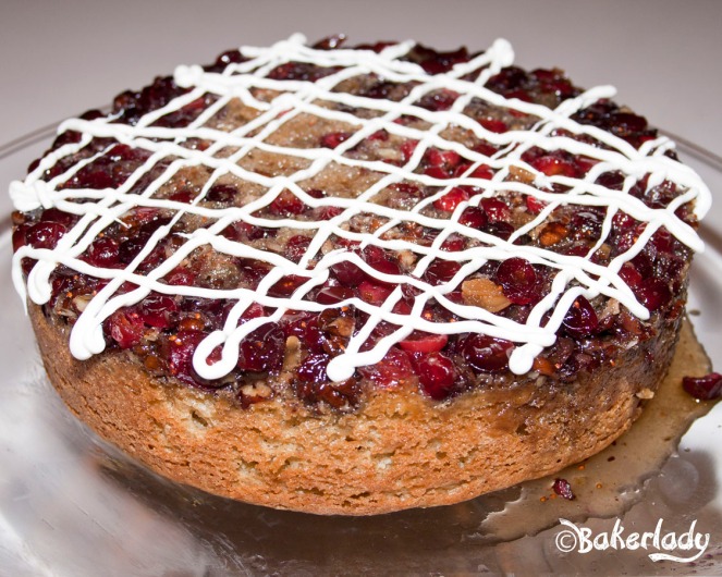 Cranberry Upside Down Coffeecake - Bakerlady