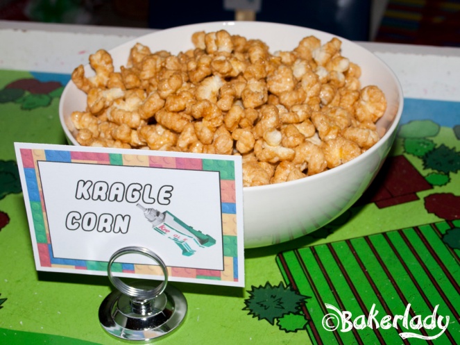 Kragle Corn Lego Party Food - Bakerlady