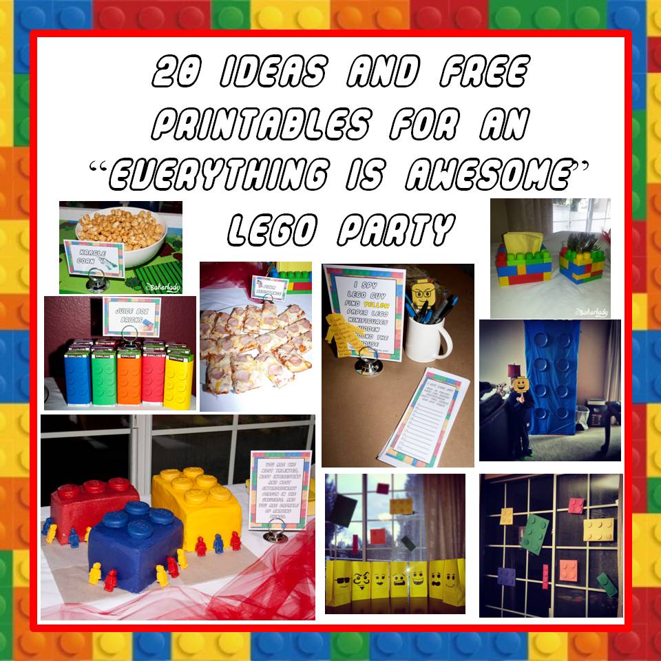 The ultimate list of LEGO® party games - Chickabug