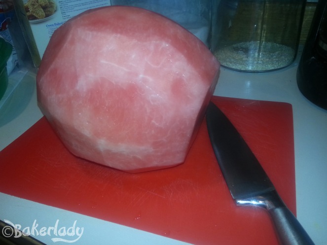 Quick and Easy Way to Chop Up a Watermelon - Bakerlady